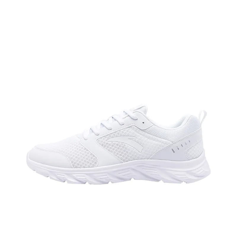 Anta Running Collection Slip-Resistant Balance Low-Top Running Shoes Men's White-0