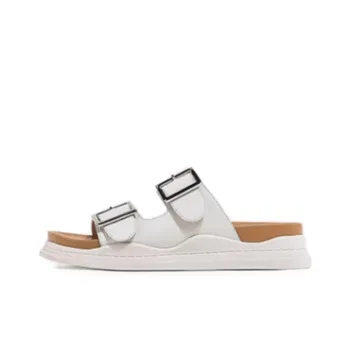 CAMEL Slide Slippers Women's White