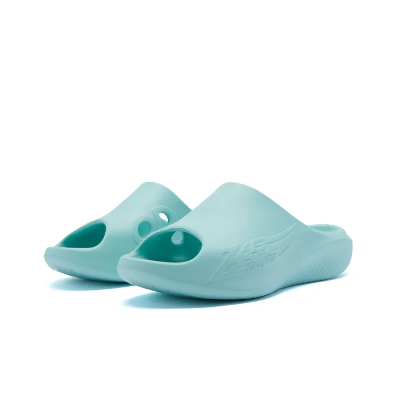 QIAODAN Flying Shadow Slippers 2.0 Quiet Slide Slippers Men's Cyan-2