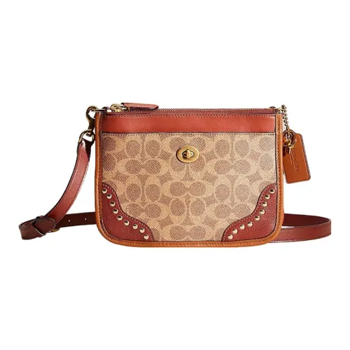 COACH Turnlock Crossbody Bags