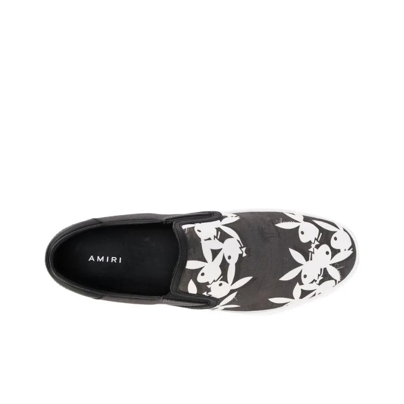 AMIRI Playboy X AMIRI Slip-On 'Grey'-2
