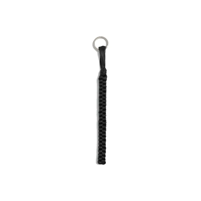 Bottega Veneta Sheepskin Keychains Men's Black-0