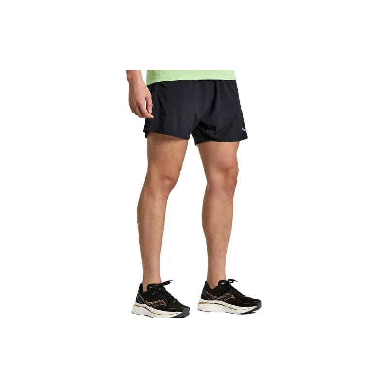 Saucony Outpace Casual Shorts Men Black-4