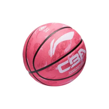 LiNing Rubber Basketball Pink Size 7 5 Size Training Women's