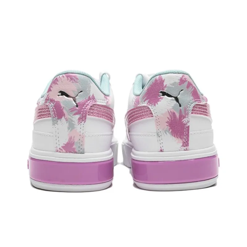 PUMA Cushioning Wear-Resistant Low-Top Skateboard Shoes Women's Pink-2