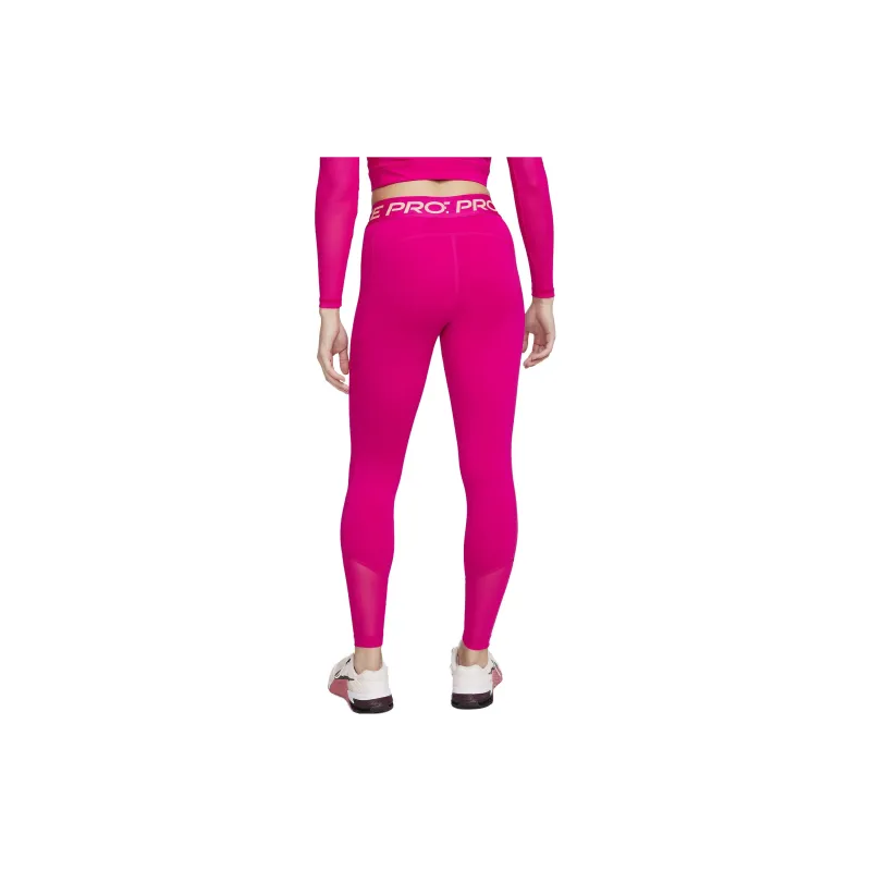 Nike Pro Leggings Women's Rose Red-1