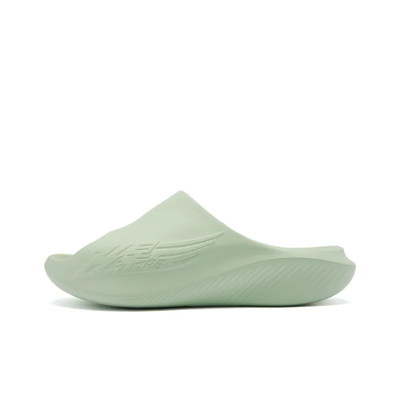 QIAODAN Flying Shadow Slippers 2.0 Abrasion Resistant Slide Slippers Men's Green-0