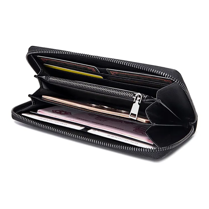 ARCTIC HUNTER PVC Wallet Regular Unisex Black-3