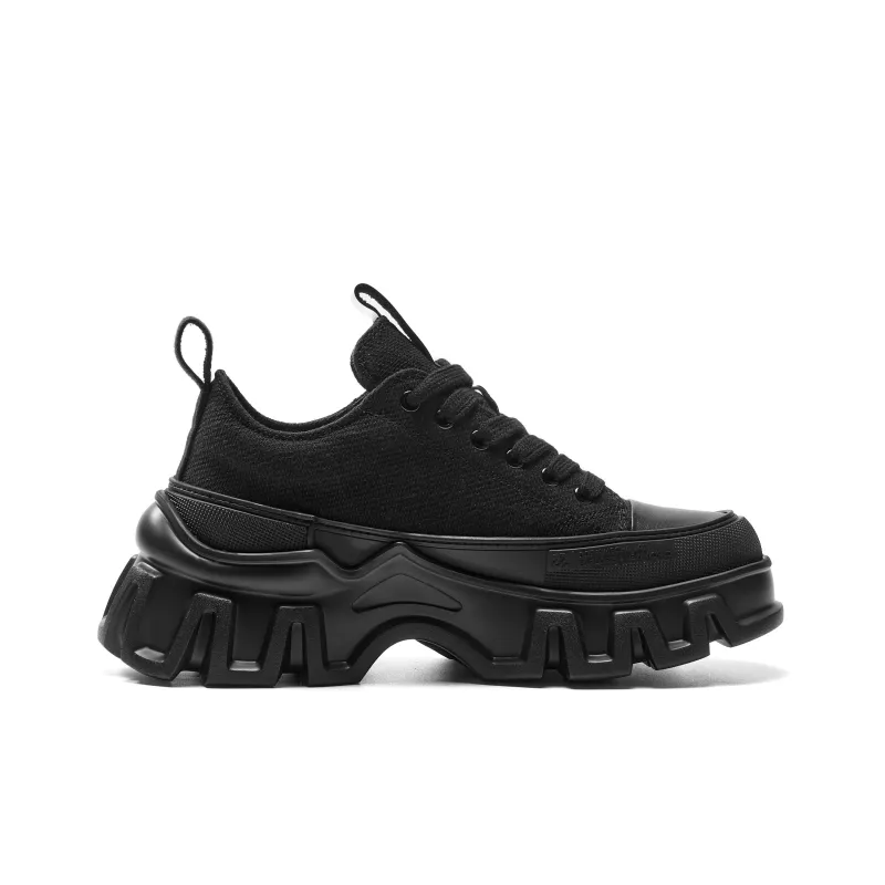 OGR Lull Collection 2.0 Low-Top Canvas Shoes Unisex Black-1