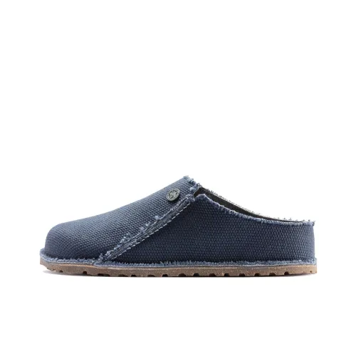 Birkenstock Wrap-toe Slippers Unisex Midnight Blue Narrow Fit