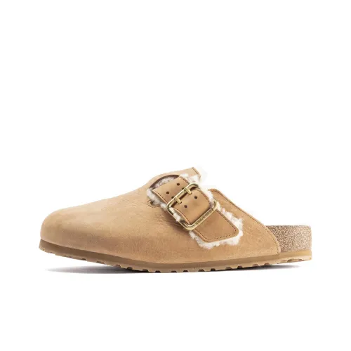 Birkenstock Boston Wrap-toe Slippers Men's Brown Regular