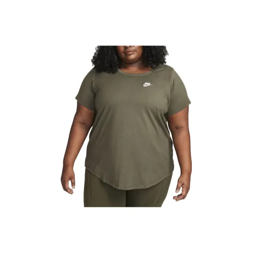 Nike Sportswear Essentials Series T-Shirts Women's Dark Green