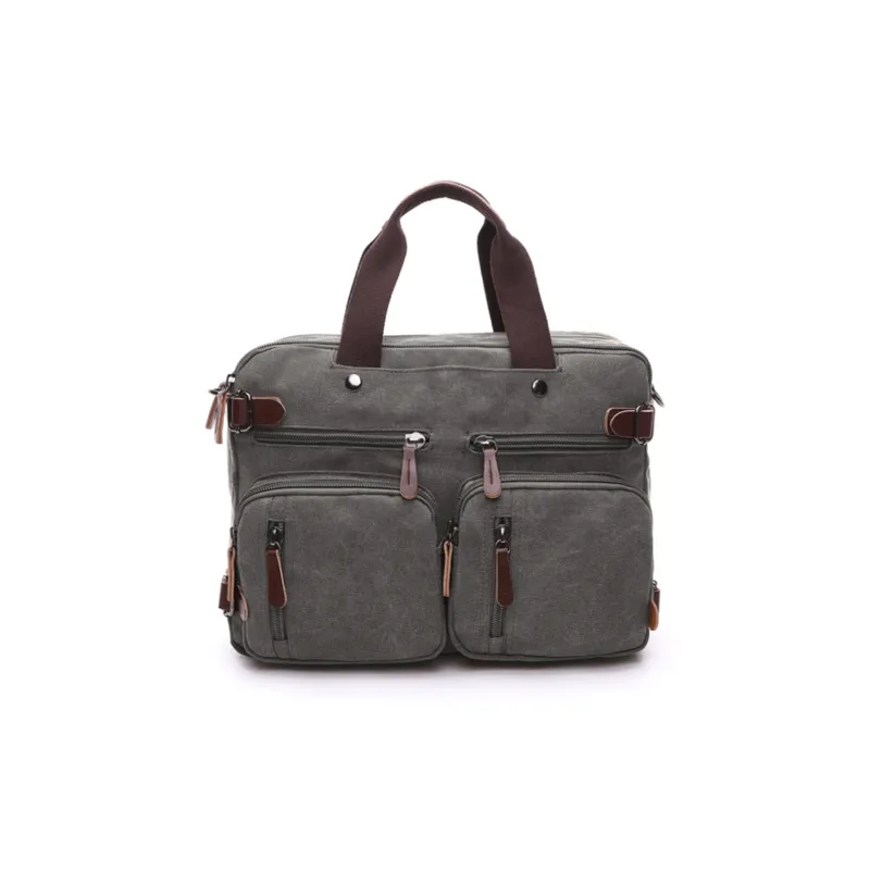 Slazenger Canvas Canvas Bag Shoulder Bag Crossbody Bag Handbag Regular Unisex Black/Gray/Khaki/Dark Blue/Coffee-16