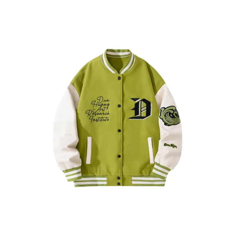 DUNHUANG ART INSTITUTE Baseball Jacket Unisex-6