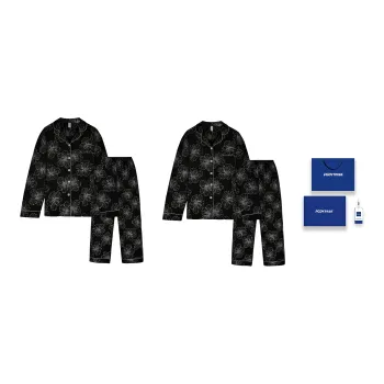 Floating light islands Unisex Pajama Sets