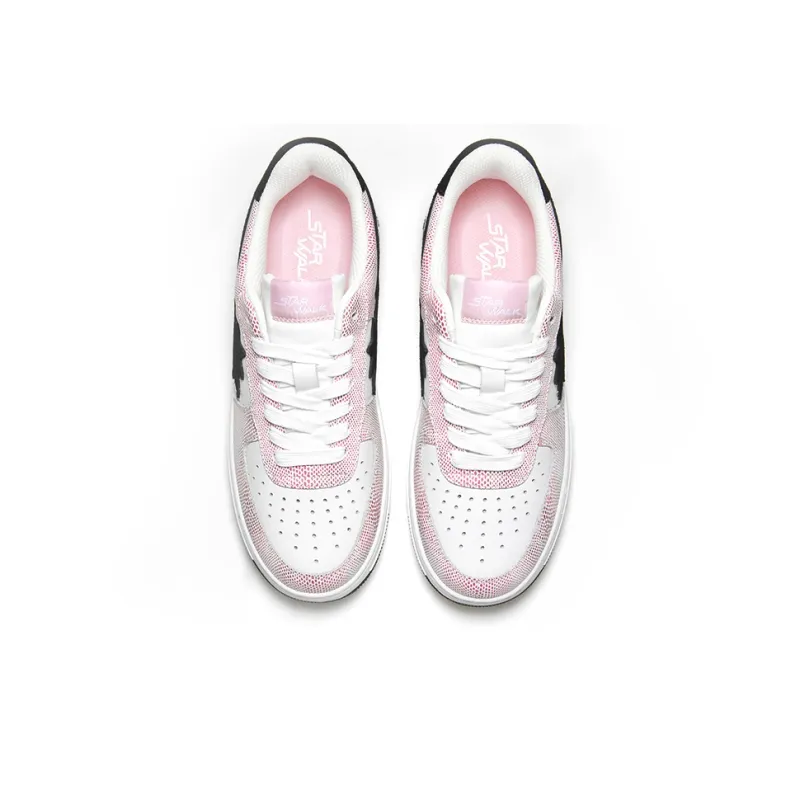 Starwalk Soldier Warm Slip-Resistant Cushioning Wear-Resistant Breathable Low-Top Skateboard Shoes Unisex Pink-3