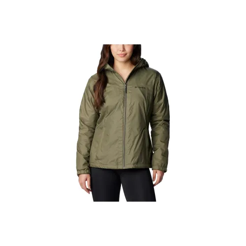 Columbia Puffer Jackets Women's Army Green