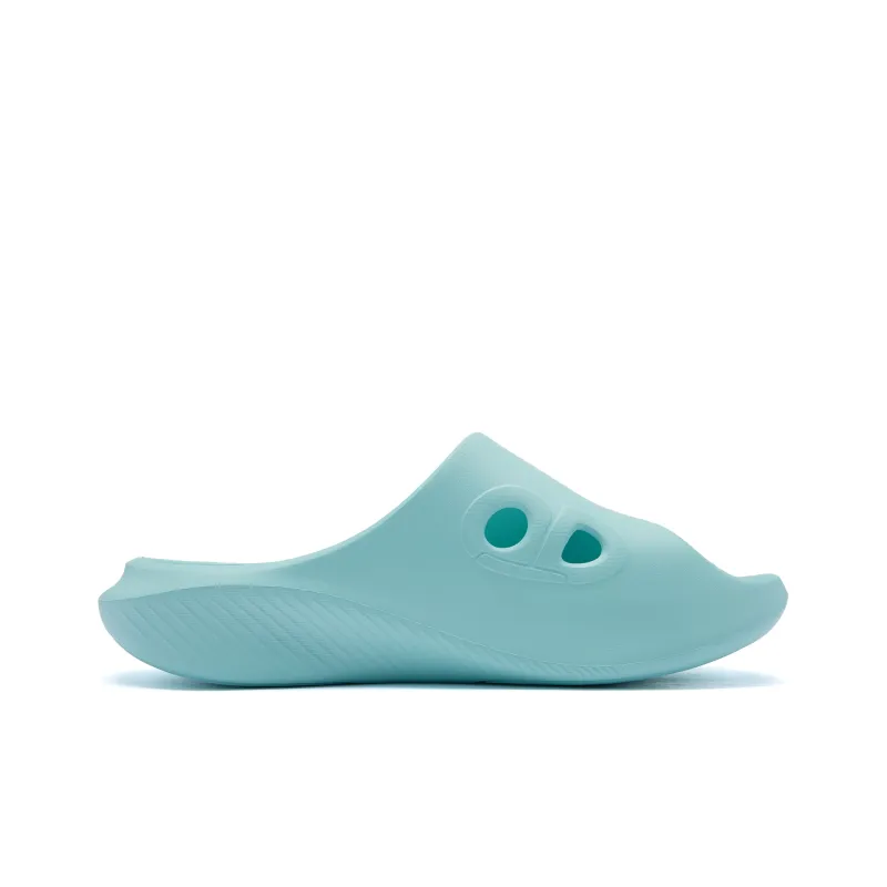 QIAODAN Flying Shadow Slippers 2.0 Quiet Slide Slippers Men's Cyan-1