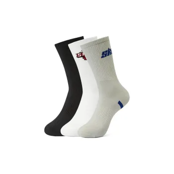 Skechers Mid Calf Socks Unisex 3 Pack
