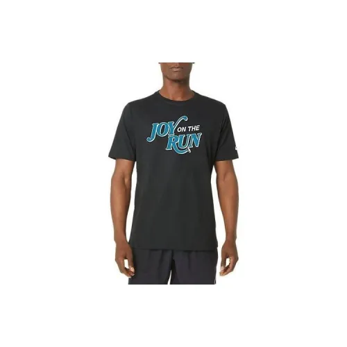 Asics FUN RUN T-Shirts Men Black