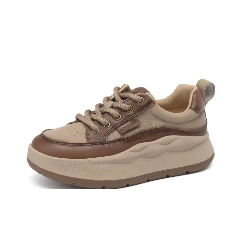 OCCAMAN Low-Top Skateboard Shoes 4.5cm Women's-6