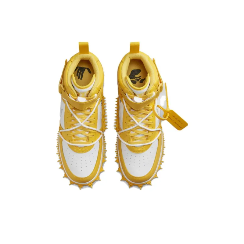Nike Air Force 1 Mid Sp Off White Varsity Maize-3