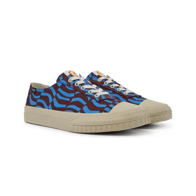 CAMPER Camaleon Low Top Canvas Shoes Women's Blue-2