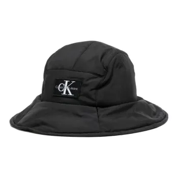 Calvin Klein Logo Patch Quilted Bucket Hat