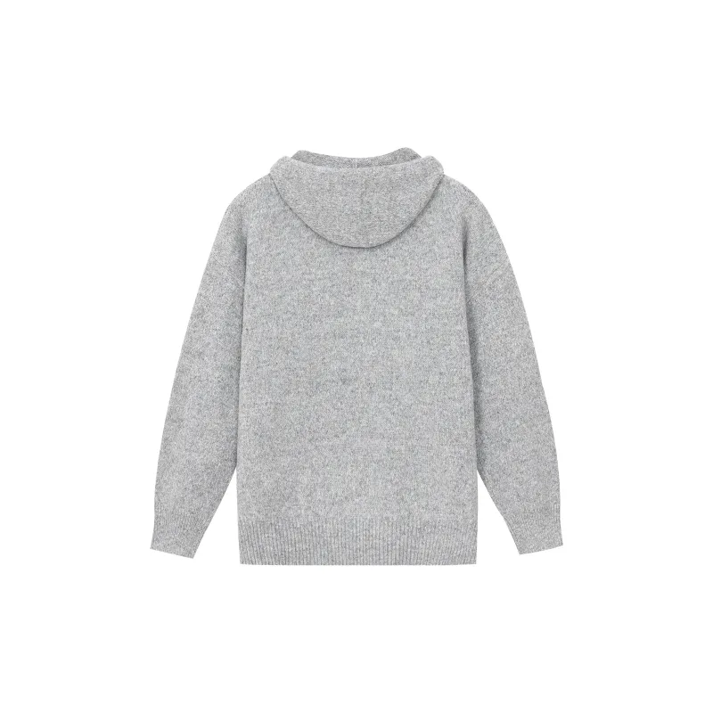 NOOING Knitwear Unisex Gray-1