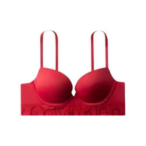 CK/Calvin Klein Bra Women's Deep Red