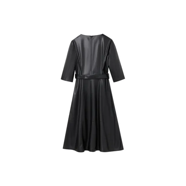 OVV Long Sleeved Dress Women's Black-1