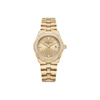 VACHERON CONSTANTIN Overseas Collection Automatic Mechanical Movement Women's Watch Watch 35mm Gold Dial