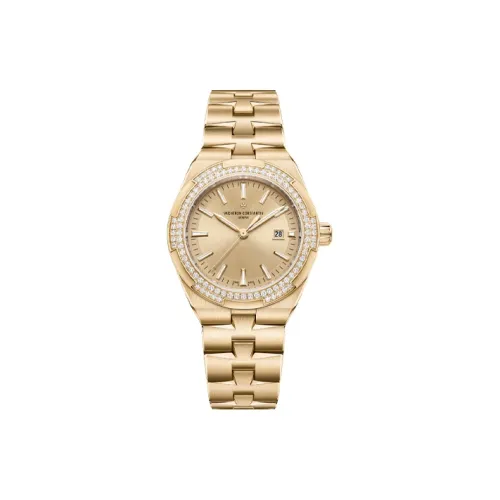 VACHERON CONSTANTIN Overseas Collection Automatic Mechanical Movement Women's Watch Watch 35mm Gold Dial