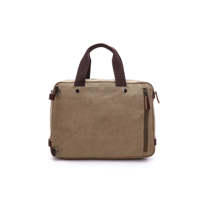 Slazenger Canvas Canvas Bag Shoulder Bag Crossbody Bag Handbag Regular Unisex Black/Gray/Khaki/Dark Blue/Coffee-6