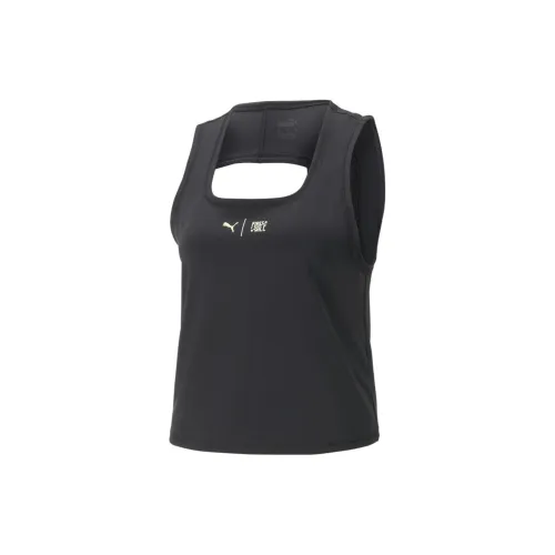 PUMA FM Crop Tank Tank Tops Women's Black