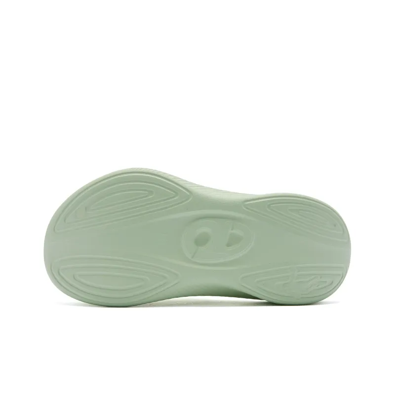 QIAODAN Flying Shadow Slippers 2.0 Abrasion Resistant Slide Slippers Men's Green-4