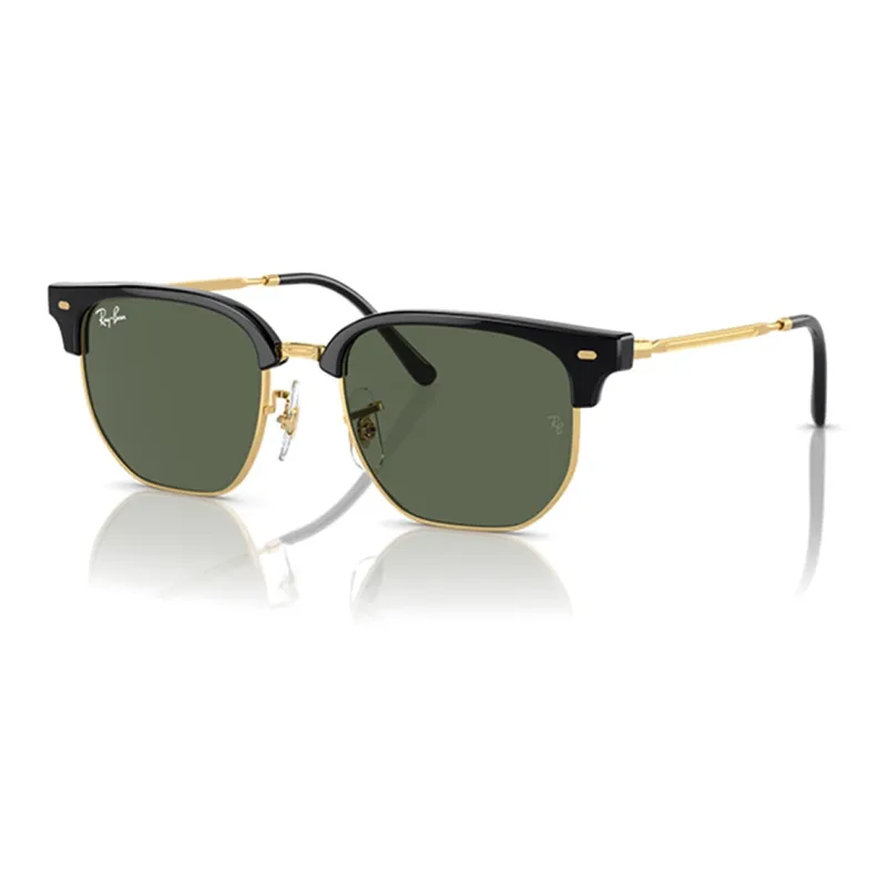 RayBan Injection Molded Irregular Shape Sunglasses Kids' Gold-0