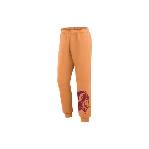 Nike Knitted Sweatpants Men Orange