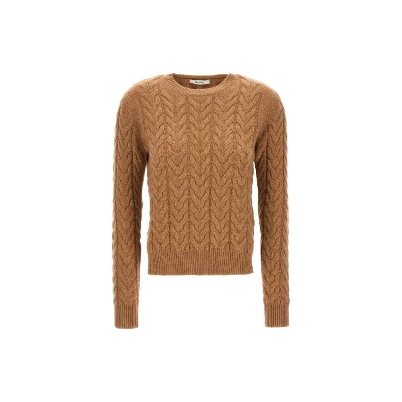 MaxMara Sweater Women's Ginger Yellow-0
