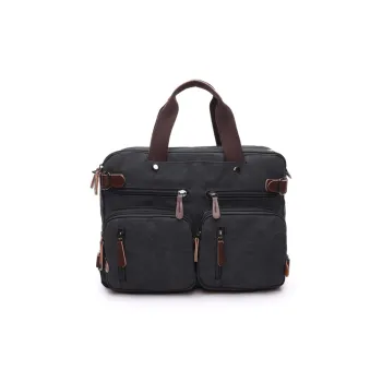 Slazenger Canvas Canvas Bag Shoulder Bag Crossbody Bag Handbag Regular Unisex Black/Gray/Khaki/Dark Blue/Coffee