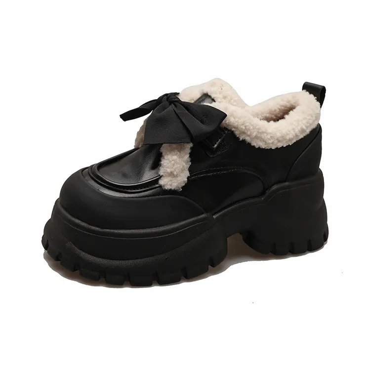 ABCYLM Warm Low Top Casual Shoes Women's-5