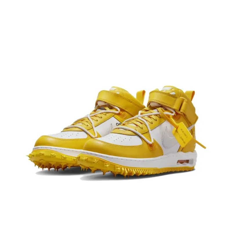 Nike Air Force 1 Mid Sp Off White Varsity Maize-2