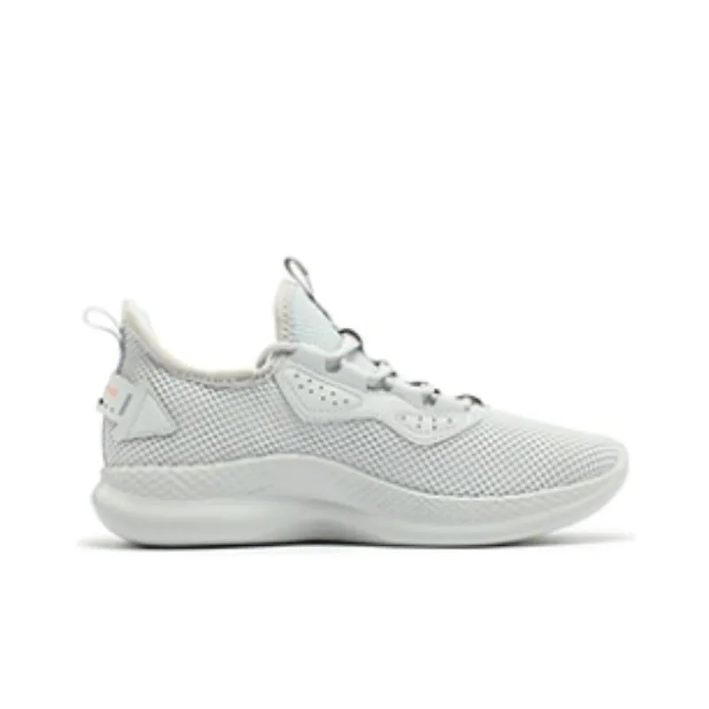 361° Anti-Slip And Wear-Resistant Lightweight Low-Top Running Shoes Women's Gray-1
