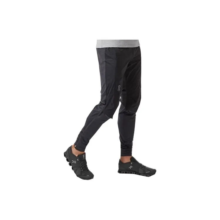 On RunningRunning Pants Running Pants Knitted Sweatpants Men's Black-1