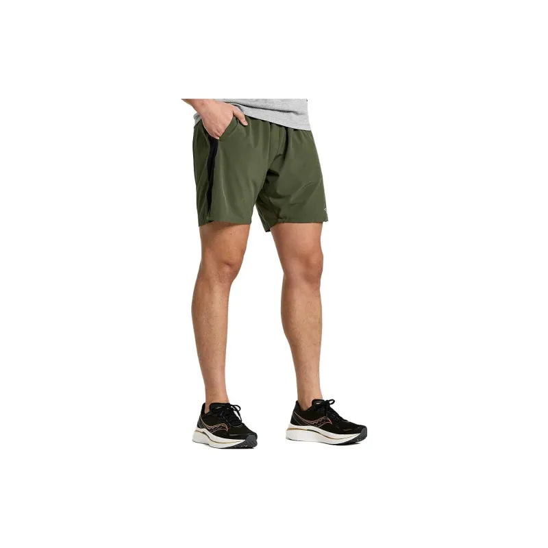 Saucony Outpace Casual Shorts Men Ivy-2