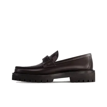 LOUIS VUITTON Major Loafers Men's Brown