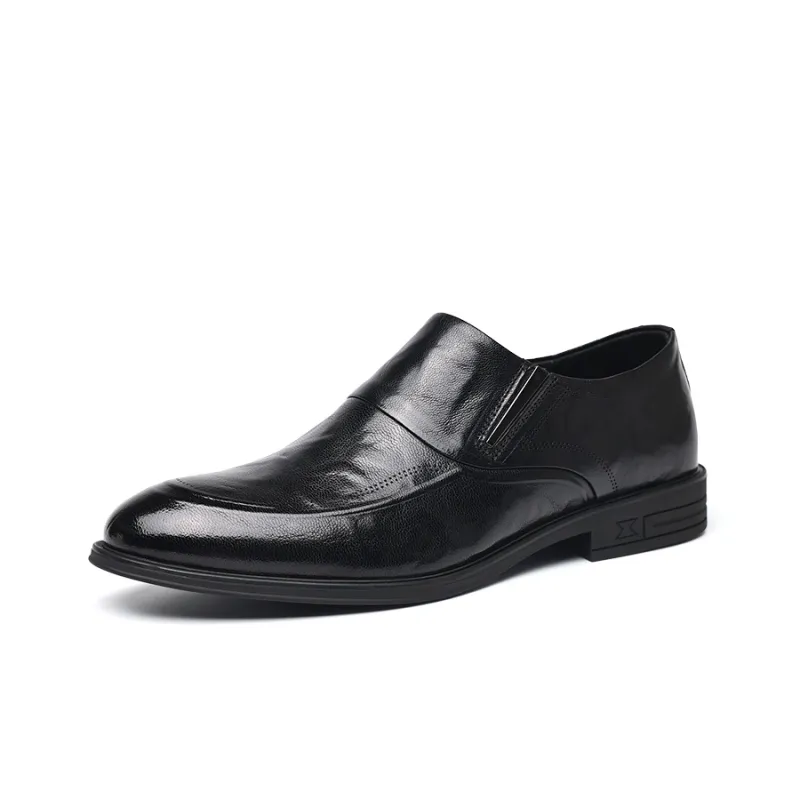 LUOGOKS Dress Shoes Men's Black-1
