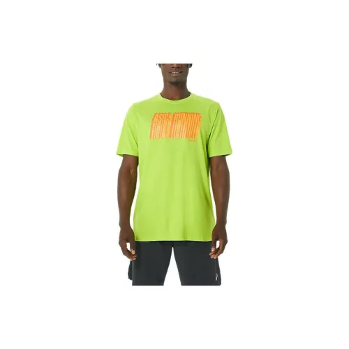 Asics T-Shirts Unisex Yellow