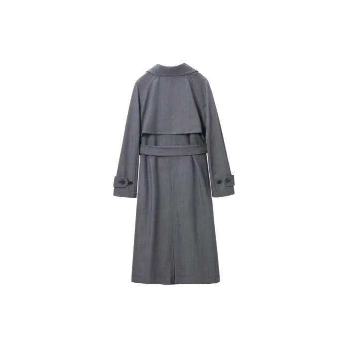 OVV Trench Coat Women's Dark Gray-1