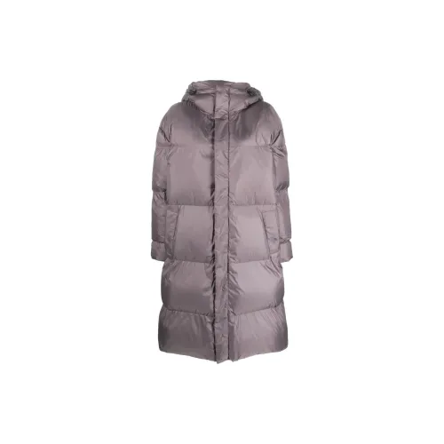 DIESEL Puffer Jackets Women's Cool Gray